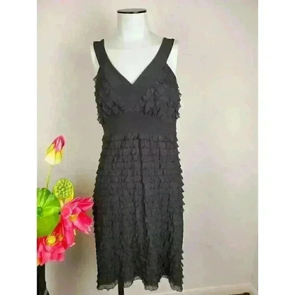 Volume One Ruffled Dress women size XL Jun… - Picture 5 of 7